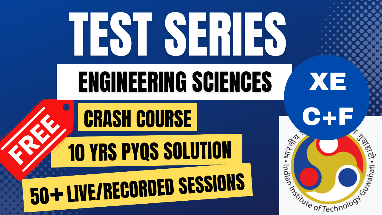 Test Series for Material + Polymer Combo (XE-C+XE-F) GATE'26